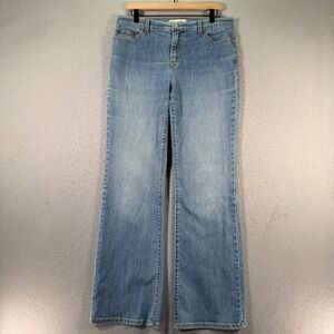 Vintage Levis 512 Bootcut Jeans Womens 14L Blue Lightwash Perfectly Slimming Y2K